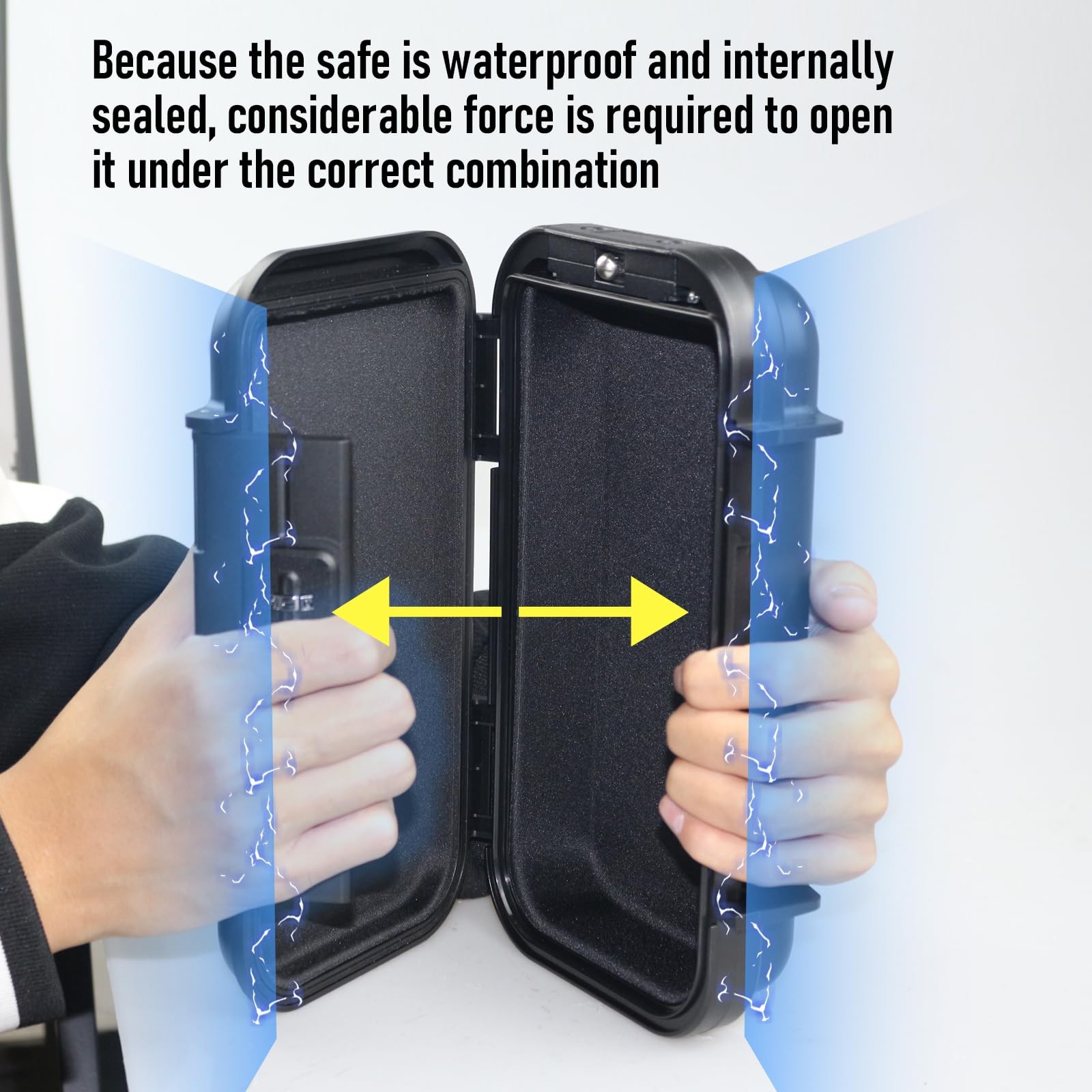 Portable Safe ,Combination Safe with Removable Cable,Set Your Own Combination...