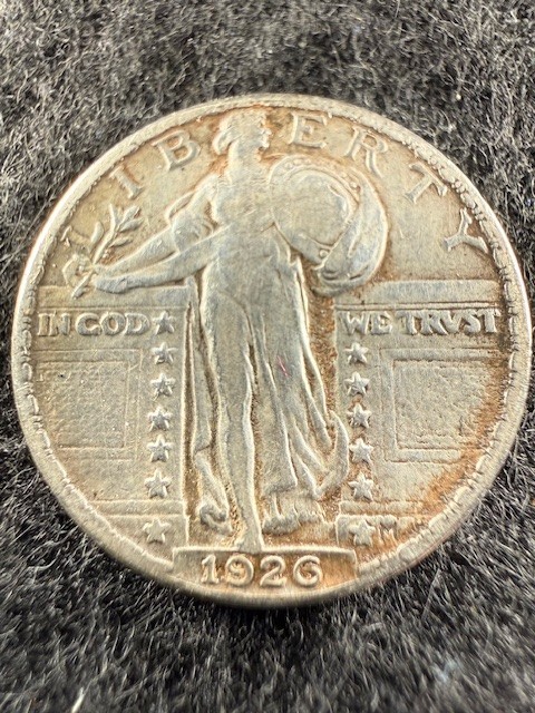 1926-P Standing Liberty Quarter 25C - 90% Silver GREAT DETAILS!