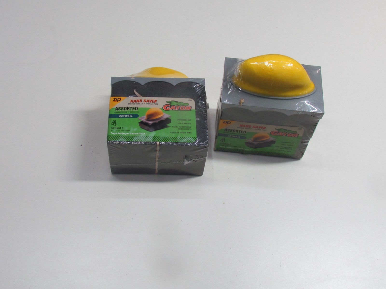 Gator Hand Saver Spong Holder-Assorted Sponges/Coarse/Medium -2 Medium/Fine 7235