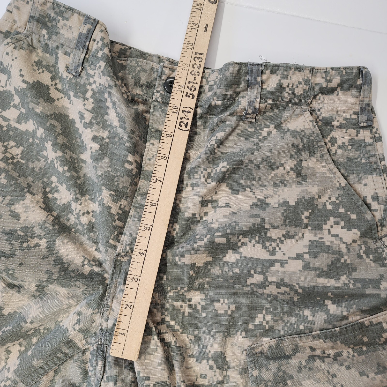 Team Soldier Digital Camo USGI BDU Pants Mens Size Medium Regular Trousers