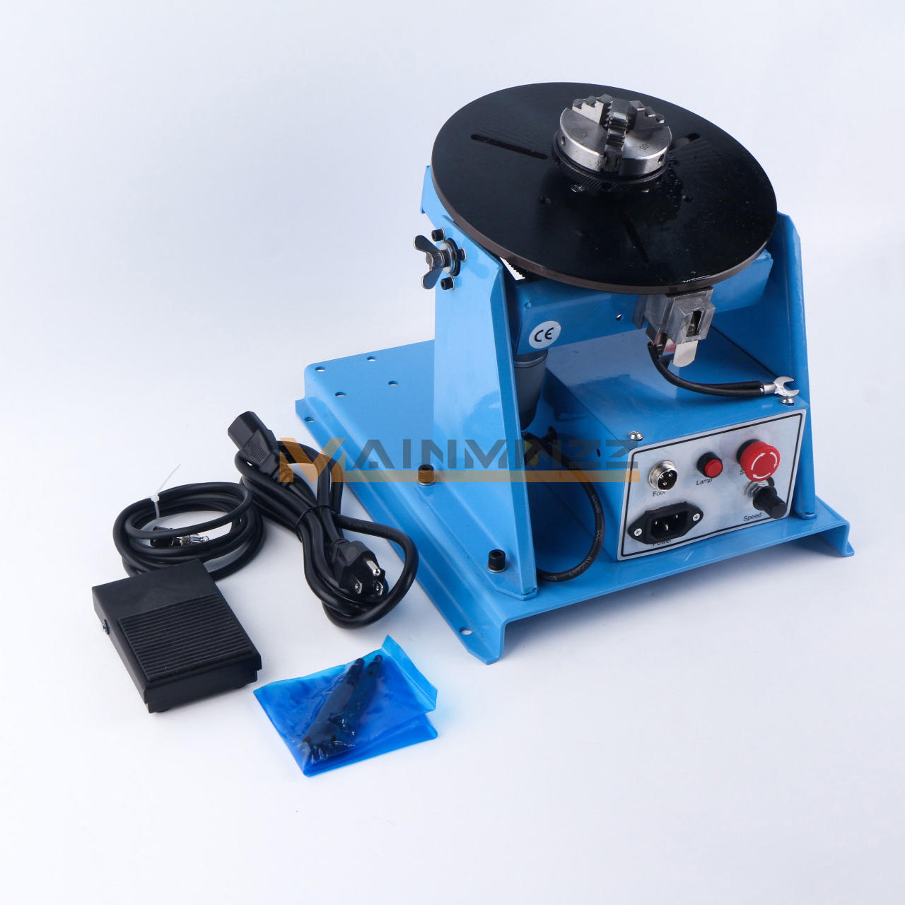 ONE 1-12RPM 10KG Light Duty Welding Turntable Positioner with 65mm Chuck HD-10