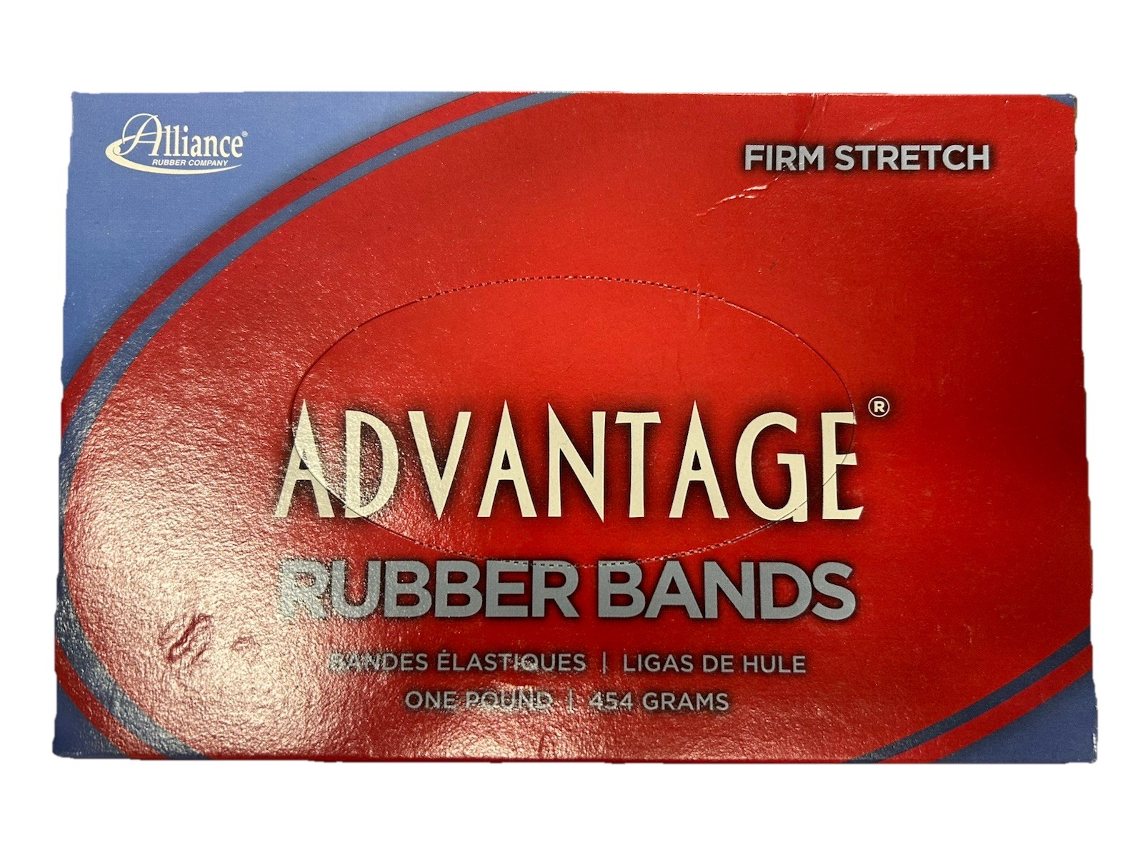 Alliance Advantage Rubber Bands Firm Stretch One Pound 454 Grams Office Supply