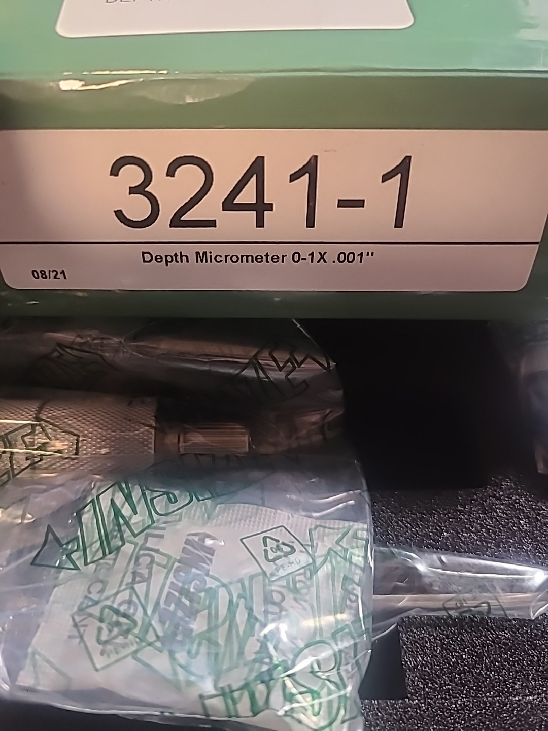 Insize 0-1" x .001" Depth Micrometer 3241-1
