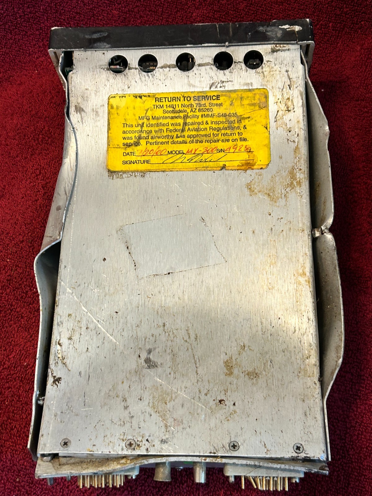 TKM 14V MX300 NAV/COMM CORE PARTS