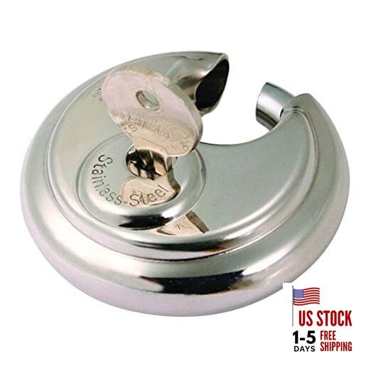 TRP170 Stainless Steel 70mm Round Pad Lock - 10mm Shackle