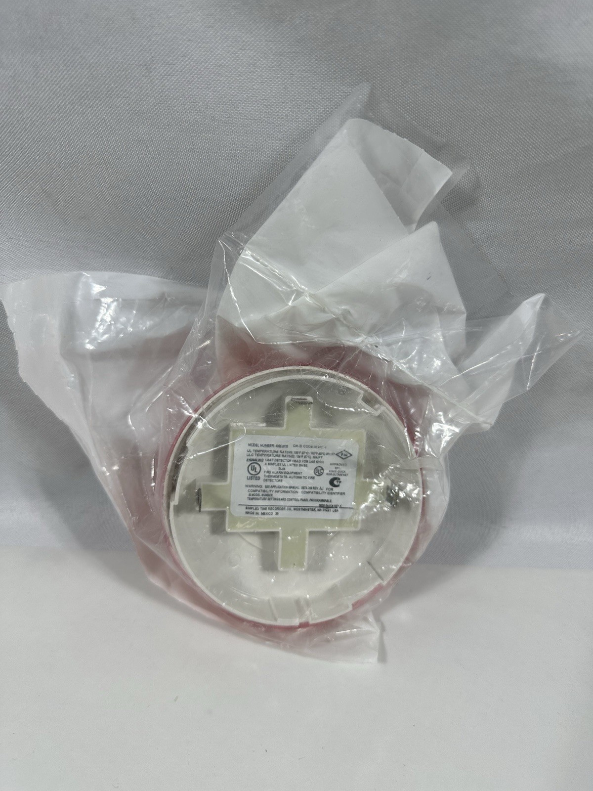 Simplex 4098-9733 Heat Detector Head Fire Alarm Sensor