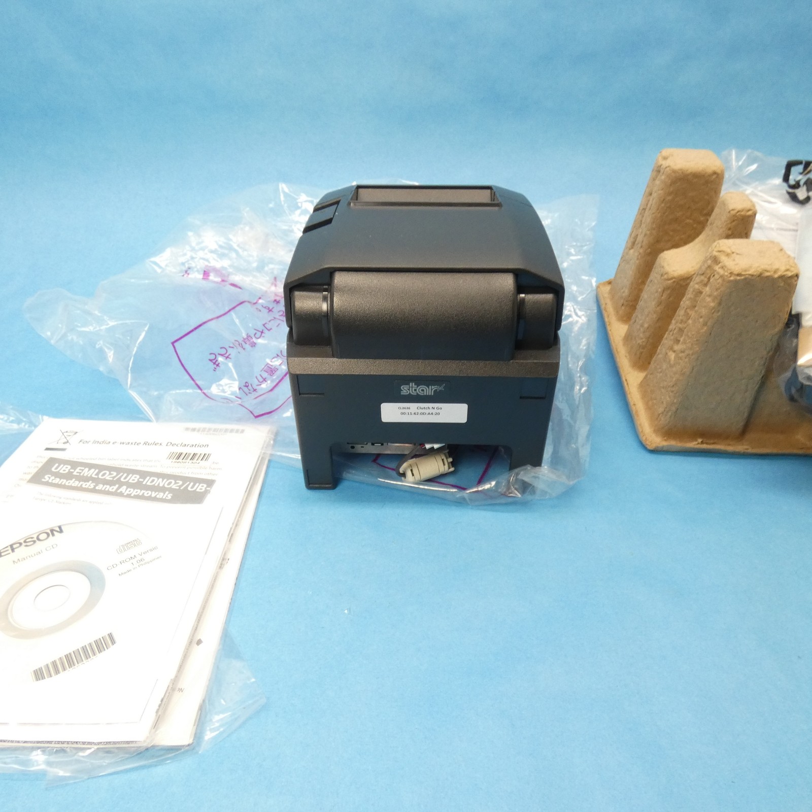 Star Micronics TSP654II Thermal Receipt Printer w/Cutter Ethernet/CloudPRNT/USB