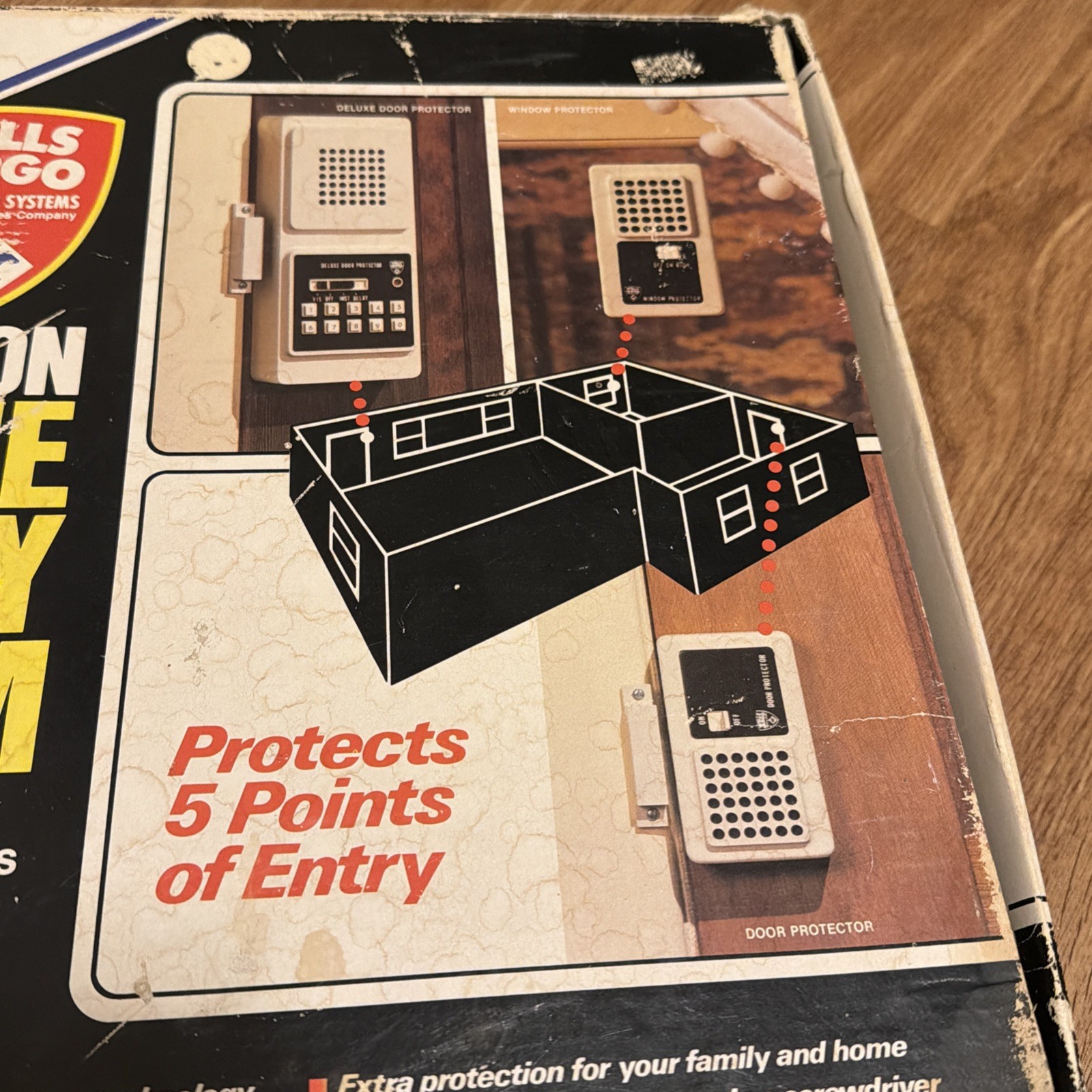Vintage Never Installed Wells Fargo Security System Model RAS-1 Medium Size Home