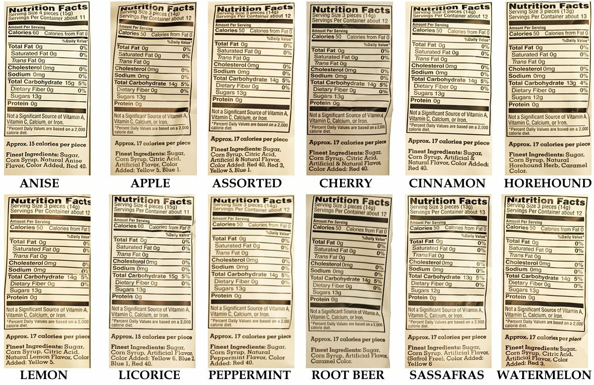 Claey's Old Fashioned Hard Candy, Green Apple [6-Bags]
