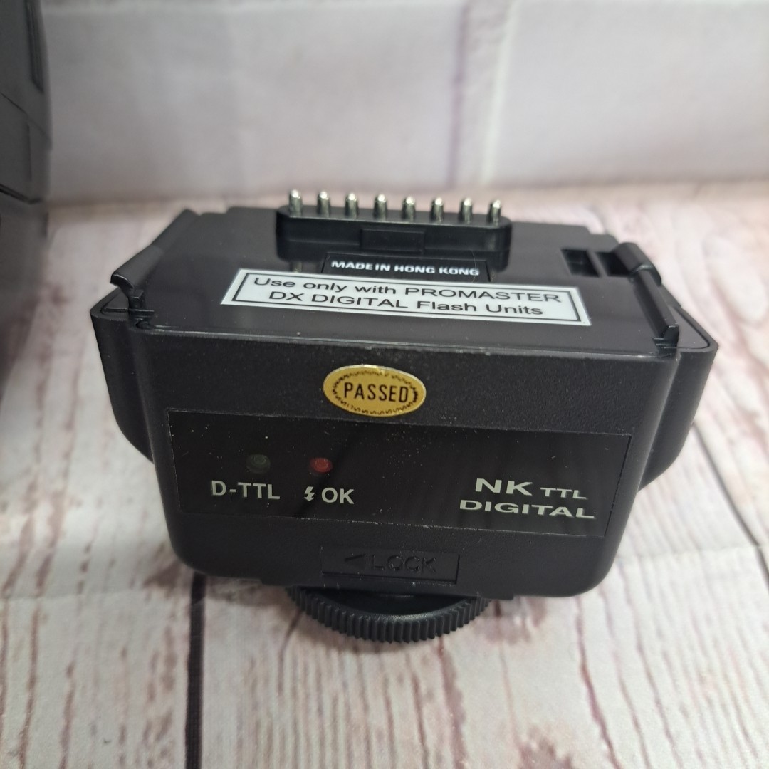 Promaster FTD 5500 Shoe Mount Camera Flash Tested Works