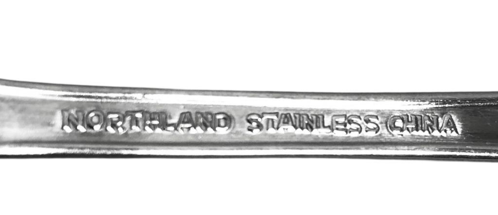Lot/8 Oneida Northland Salad Forks Gabrielle Pattern Stainless 6 1/2"