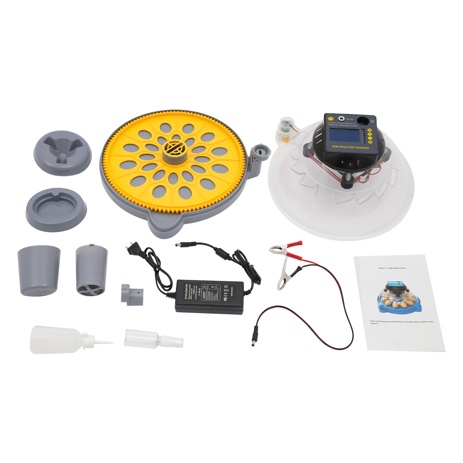 12 Eggs Egg Incubator Automatic Egg Turning&Humidity Control for Hatching Eggs