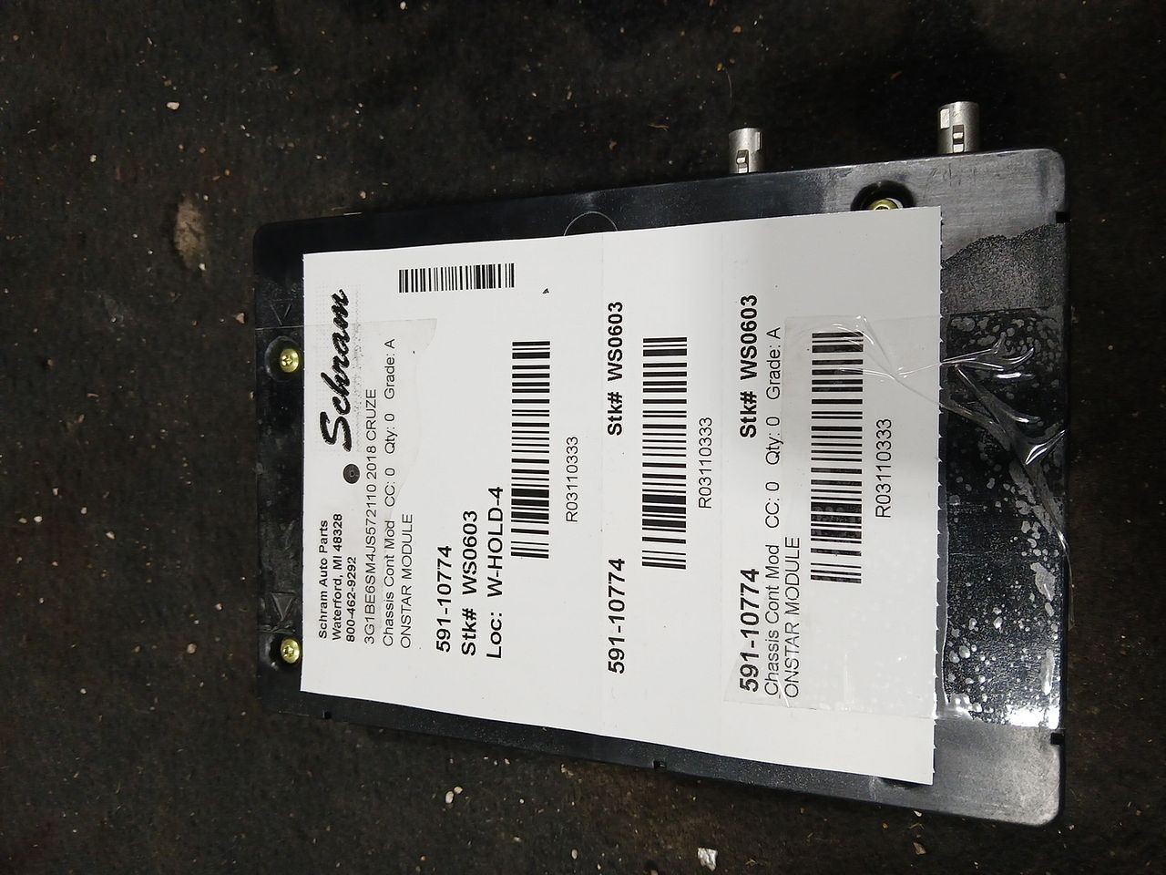 Chassis ECM Communication Center Of Dash Onstar Fits 18 20-22 ENCORE 3110333