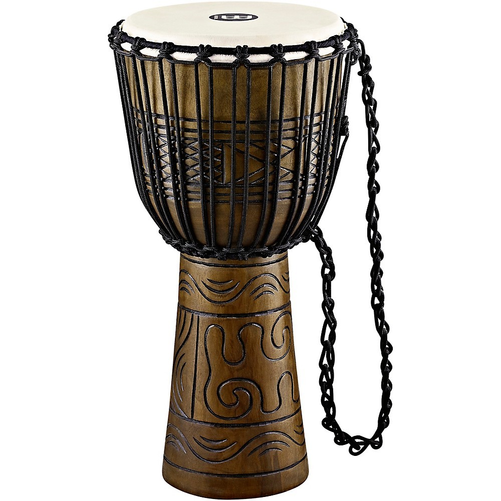 MEINL Artifact Series HandCarved Djembe 12 in. Brown