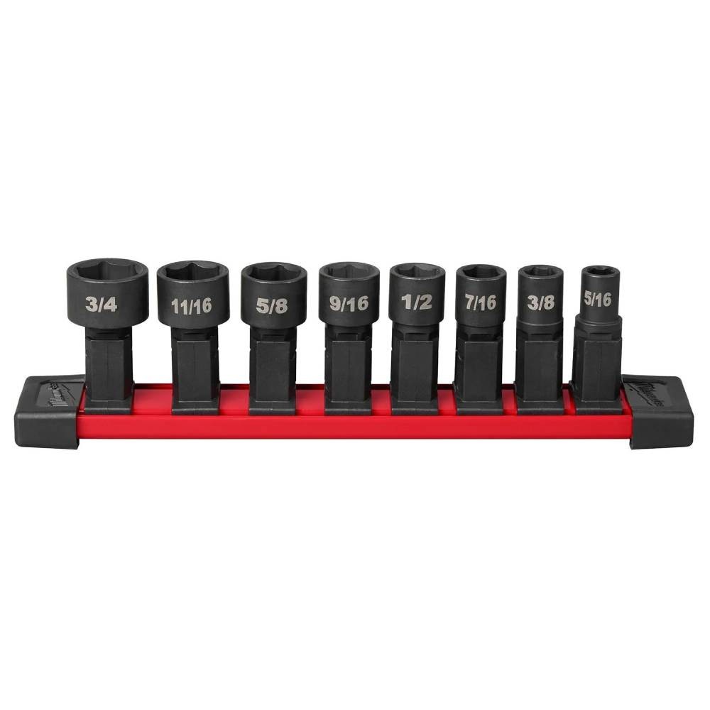 Box Ratchet Socket SAE Set (8 Piece)