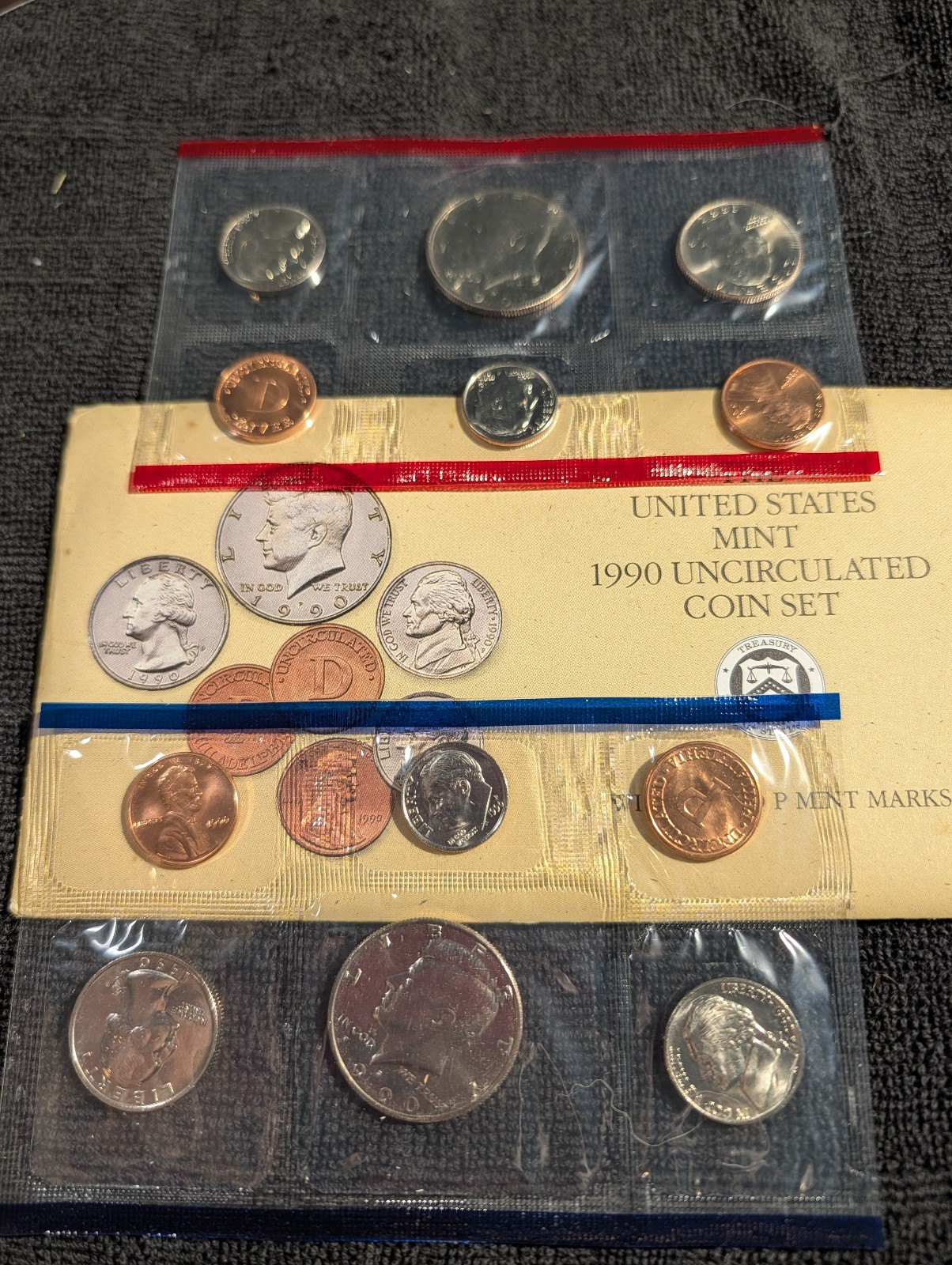 1990 US Mint Uncirculated set OGP