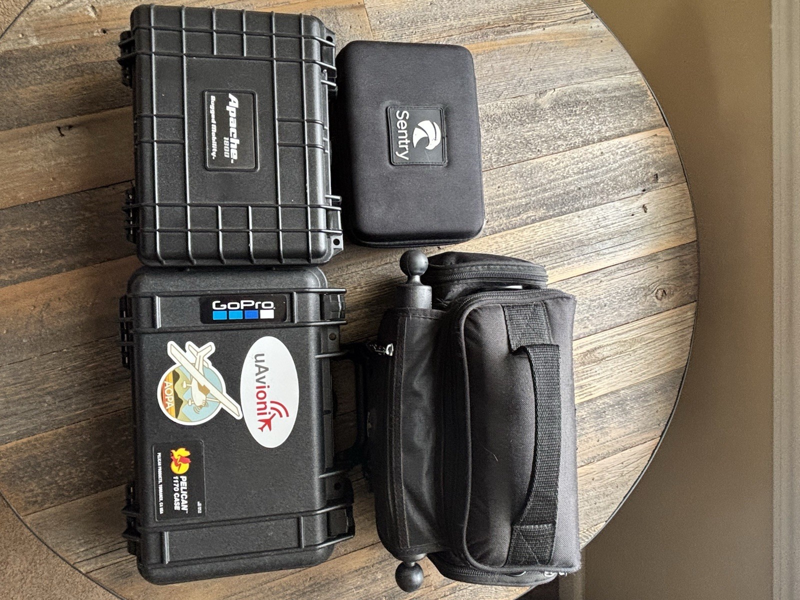 GoPro HERO Session +HERO Camera Huge Mount Accessory Bundle RAM Mount Light Case