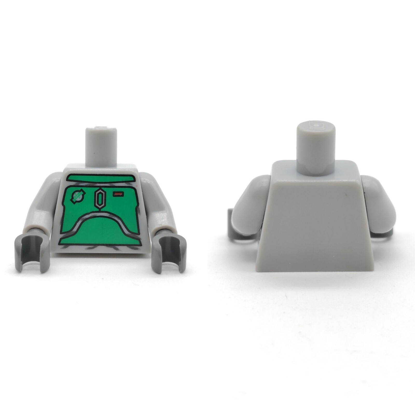 Lego Star Wars Mandalorian BOBA FETT Minifigure TORSO Bluish Gray sw0002 minifig