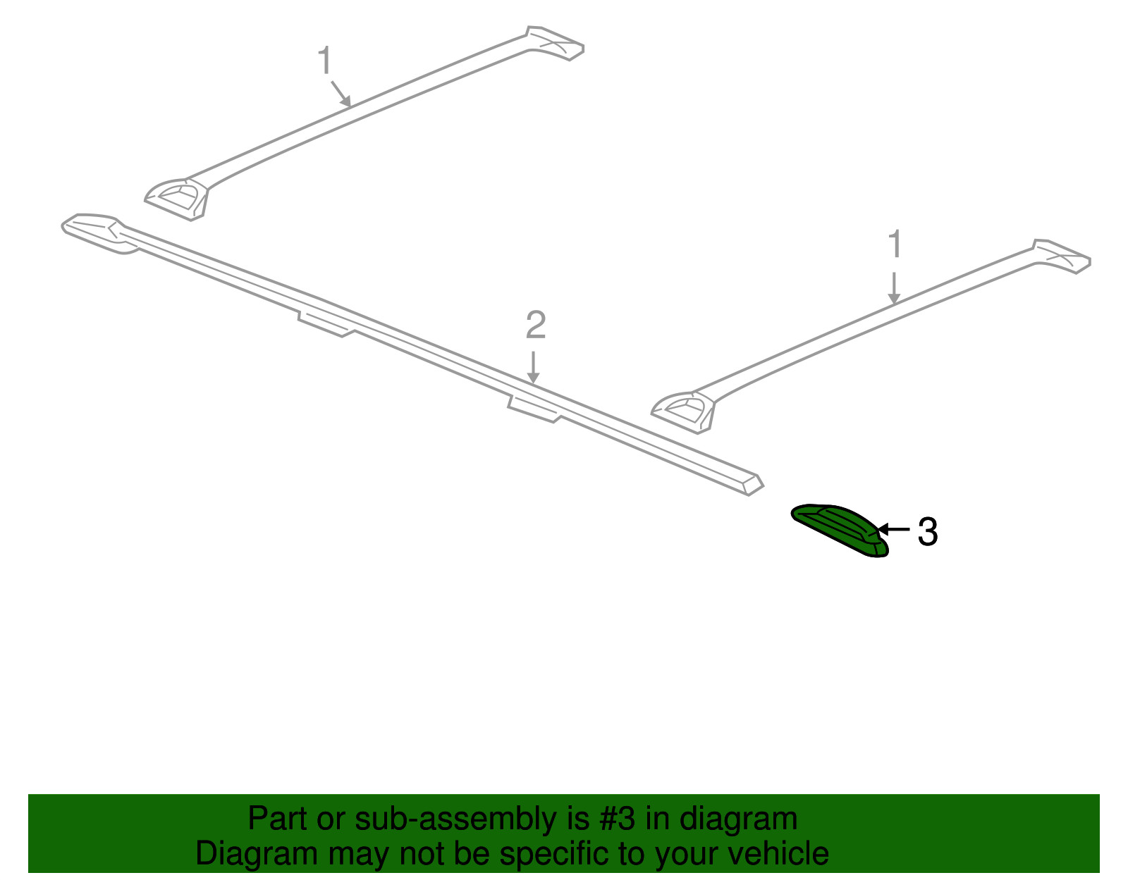 Genuine GM Rail Support 15171715