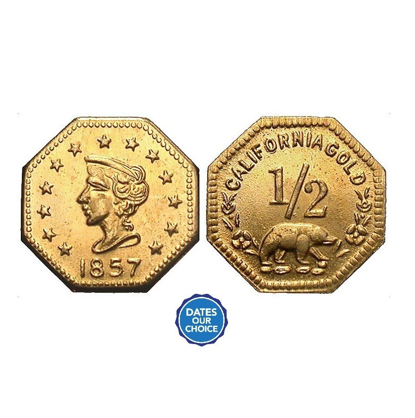 Superb CALIFORNIA GOLD Commemorative Coin #B332