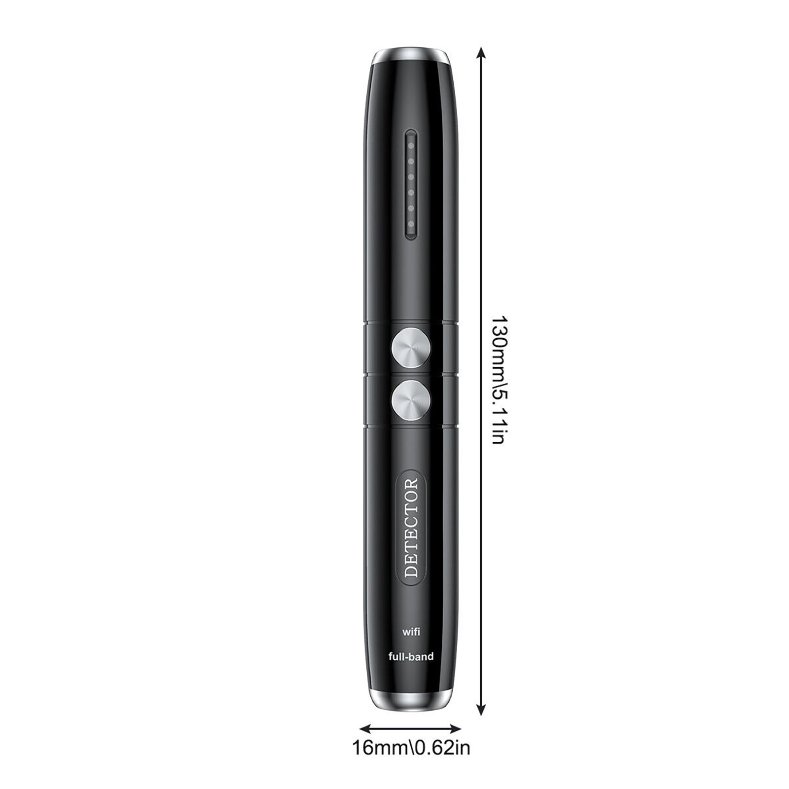 GPS RF Signal Detector Pen Anti-Spy Hidden Camera GSM Audio Bug Finder Recharge