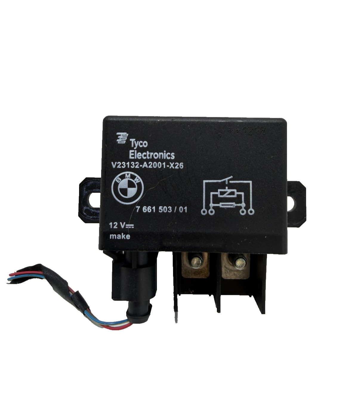 2011-2016 BMW 5-Series Cooling Fan Relay Computer Control Module 61367661503 OEM