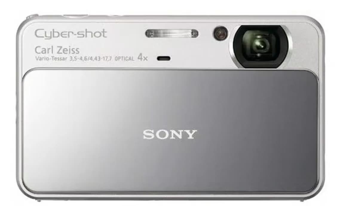 Sony Cyber Shot DSC-T110 Digital Camera Touch Screen fully functiona w Charger