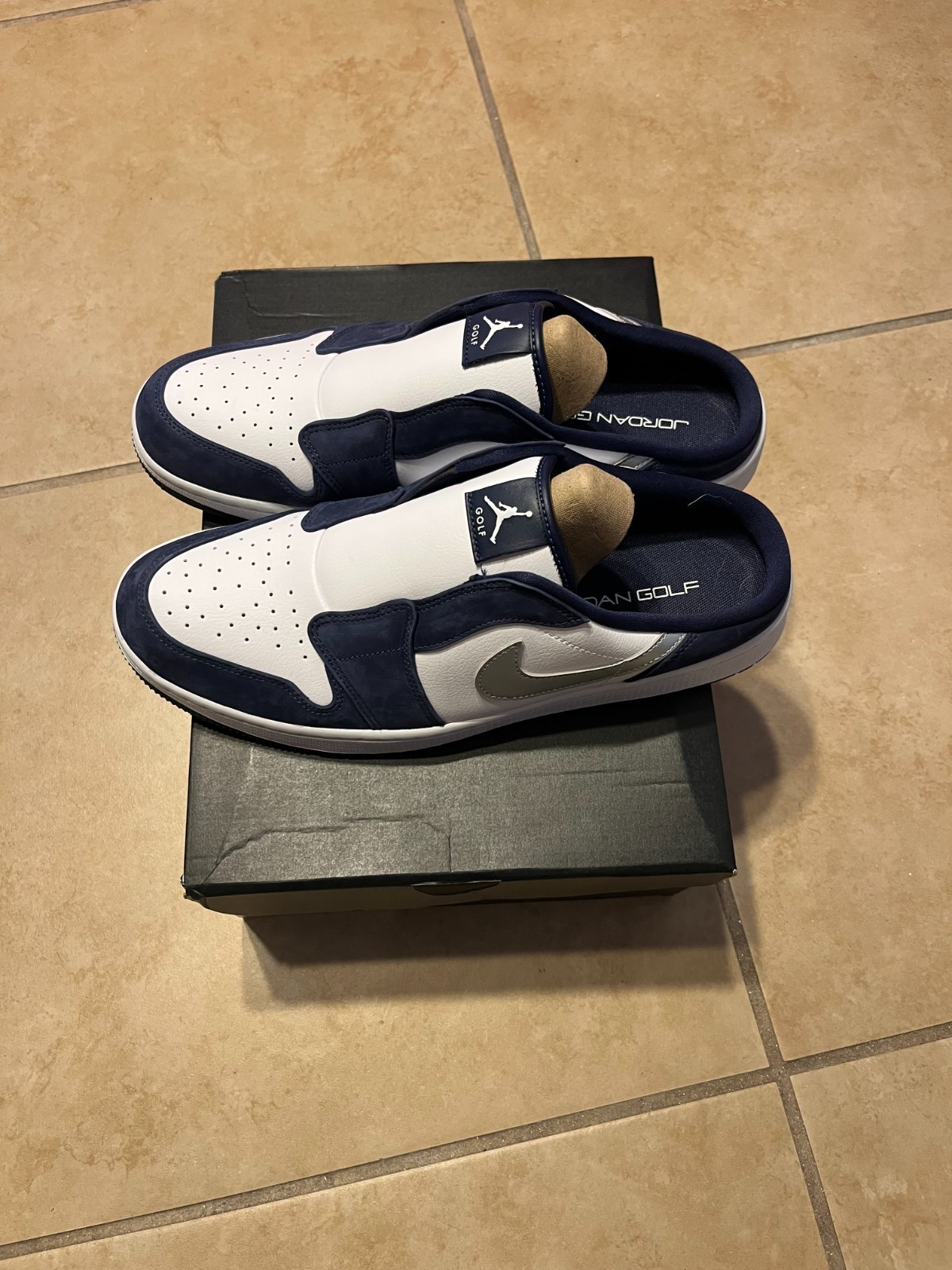 Nike Air Jordan 1 Mule Golf 'Midnight Navy' FJ1214-102 Men's Size 13 New
