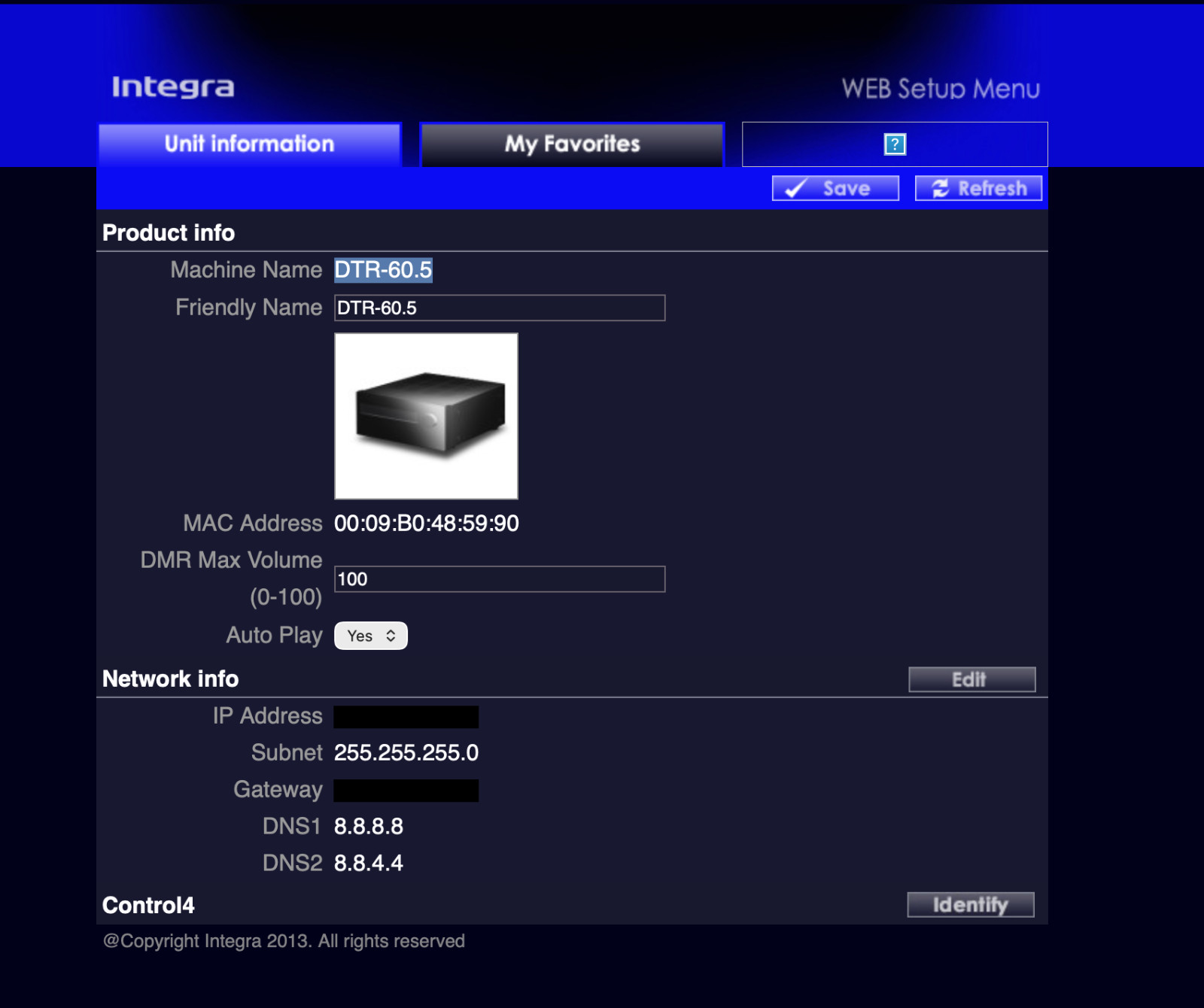 INTEGRA DTR-60.5 9.2 THX Ultra2 AV Receiver TESTED