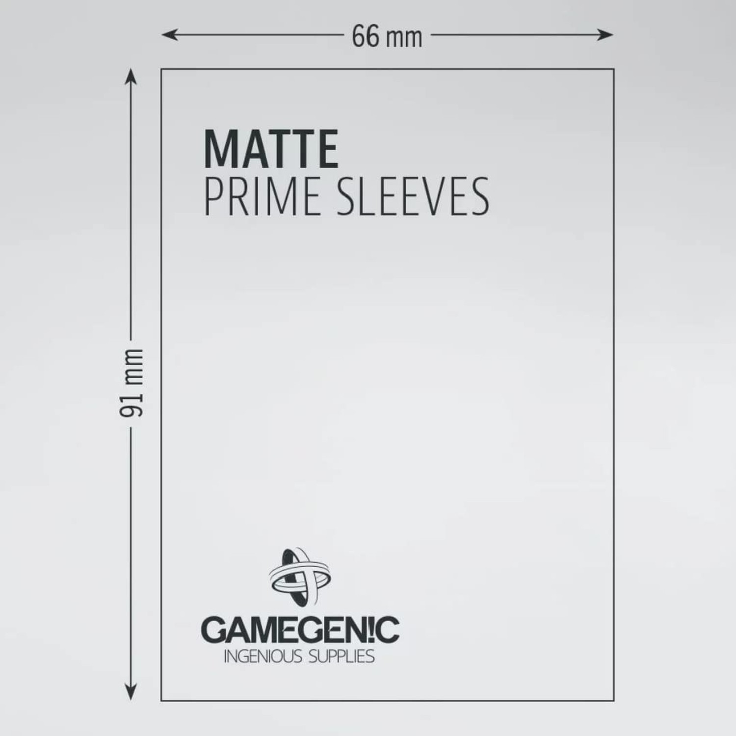Prime Matte Double Sleeving Pack 100 | Card Sleeving Pack Includes 100 Prime ...