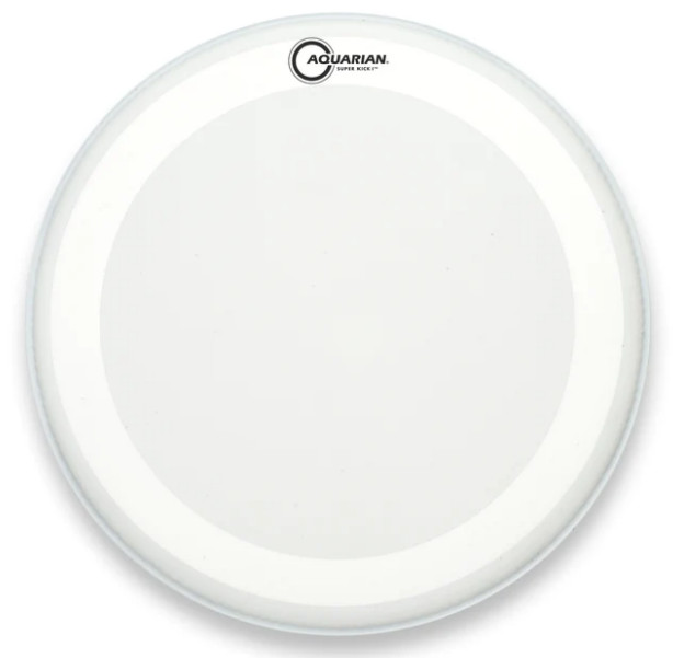 Aquarian 22" Super Kick Coated Single Ply