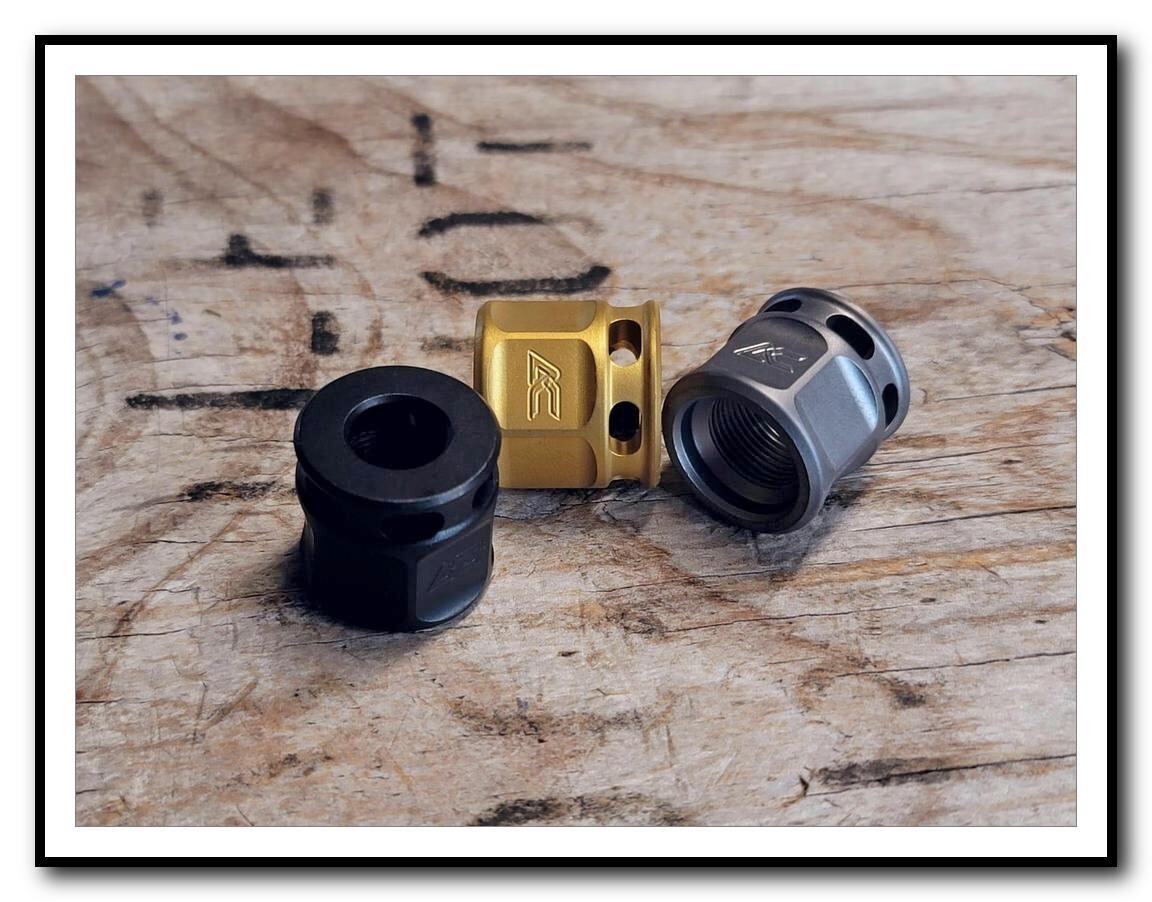Micro Carry Compensator - 9mm OR .22LR Micro Comp - Carry Comp By Armory Craft