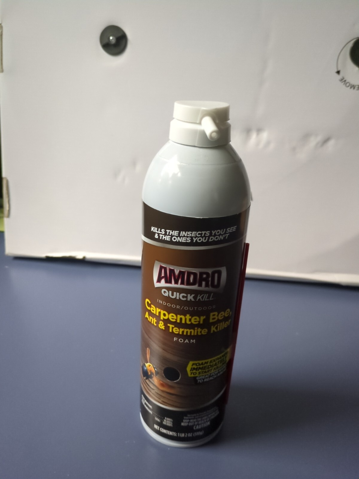 Amdro Quick Kill 18 oz Foaming Aerosol Spray Carpenter Bee, Ant & Termite 🆕
