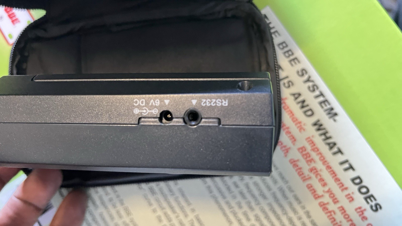 Phonic PAA2 Professional Audio Analyzer Handheld with Case Excellent Condition