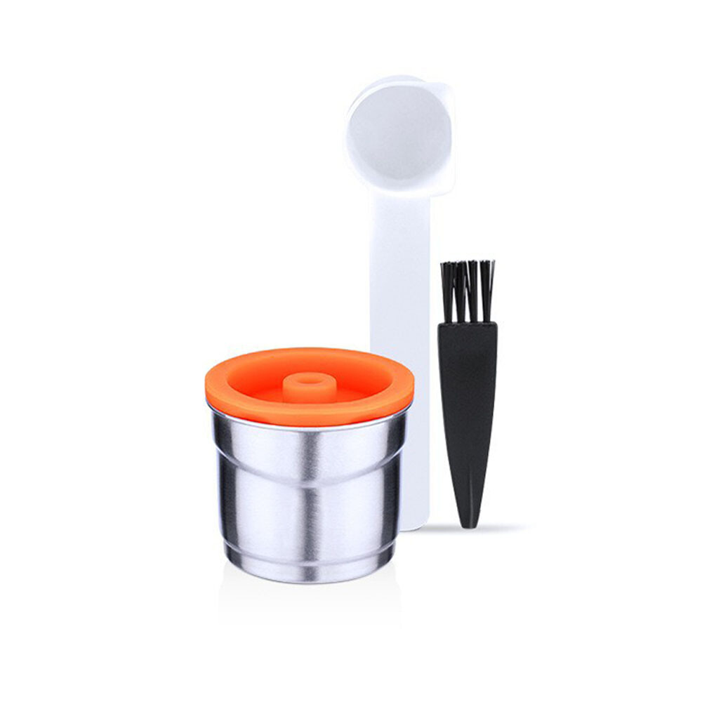 Stainless Steel Reusable Capsule Shell Coffee Pods Kit For Illy Coffee Machine