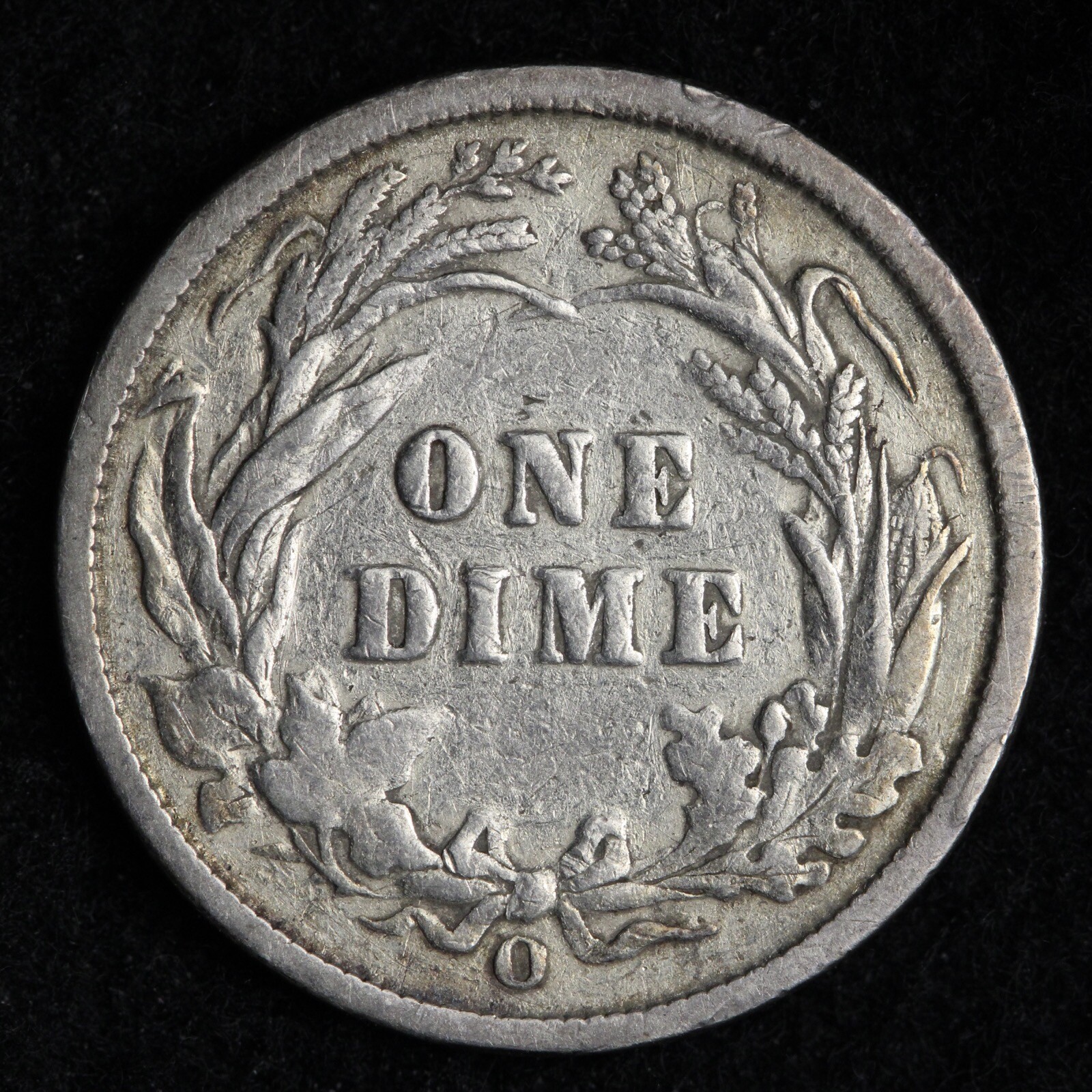 1899-O Barber Silver Dime CHOICE VF E264 WHP