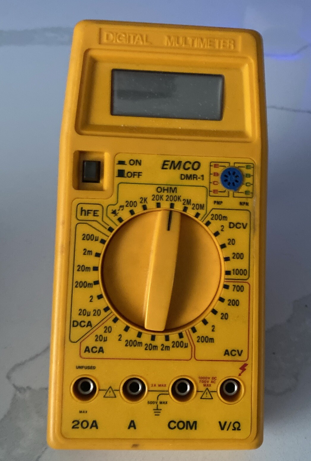 Emco Electronics Model DMR-1 Digital Multimeter Good Condition Works