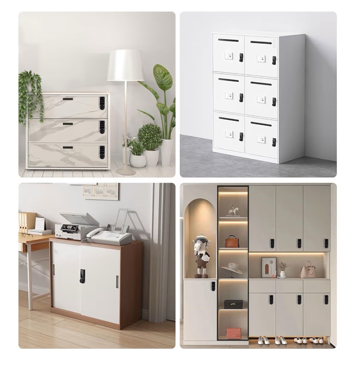 Code Security Lock, Electronic Cabinet, Drawer Deadbolt Lock, Digital Keypad
