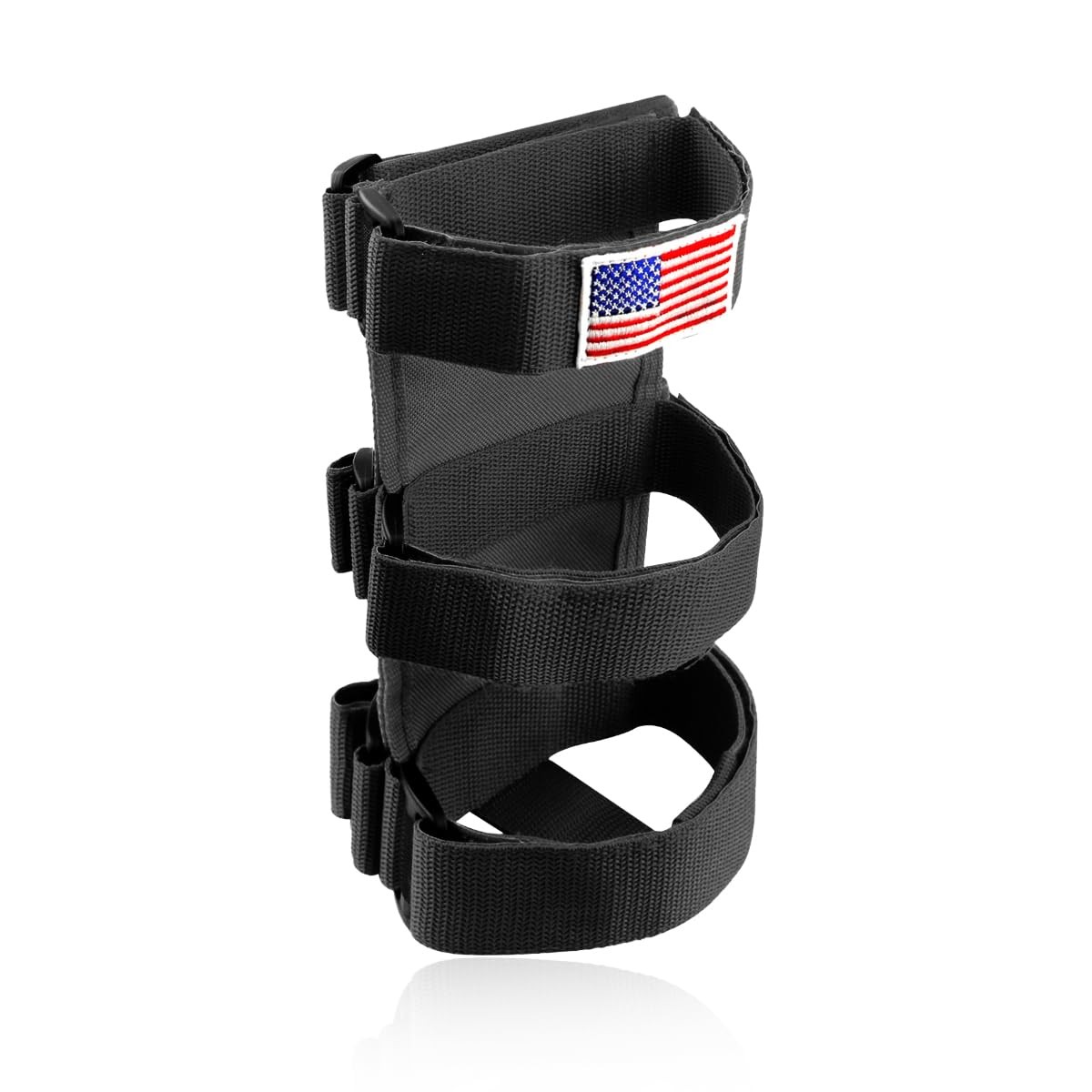 MTRPS Fire Extinguisher Holder, Adjustable Roll Bar Fixed Black
