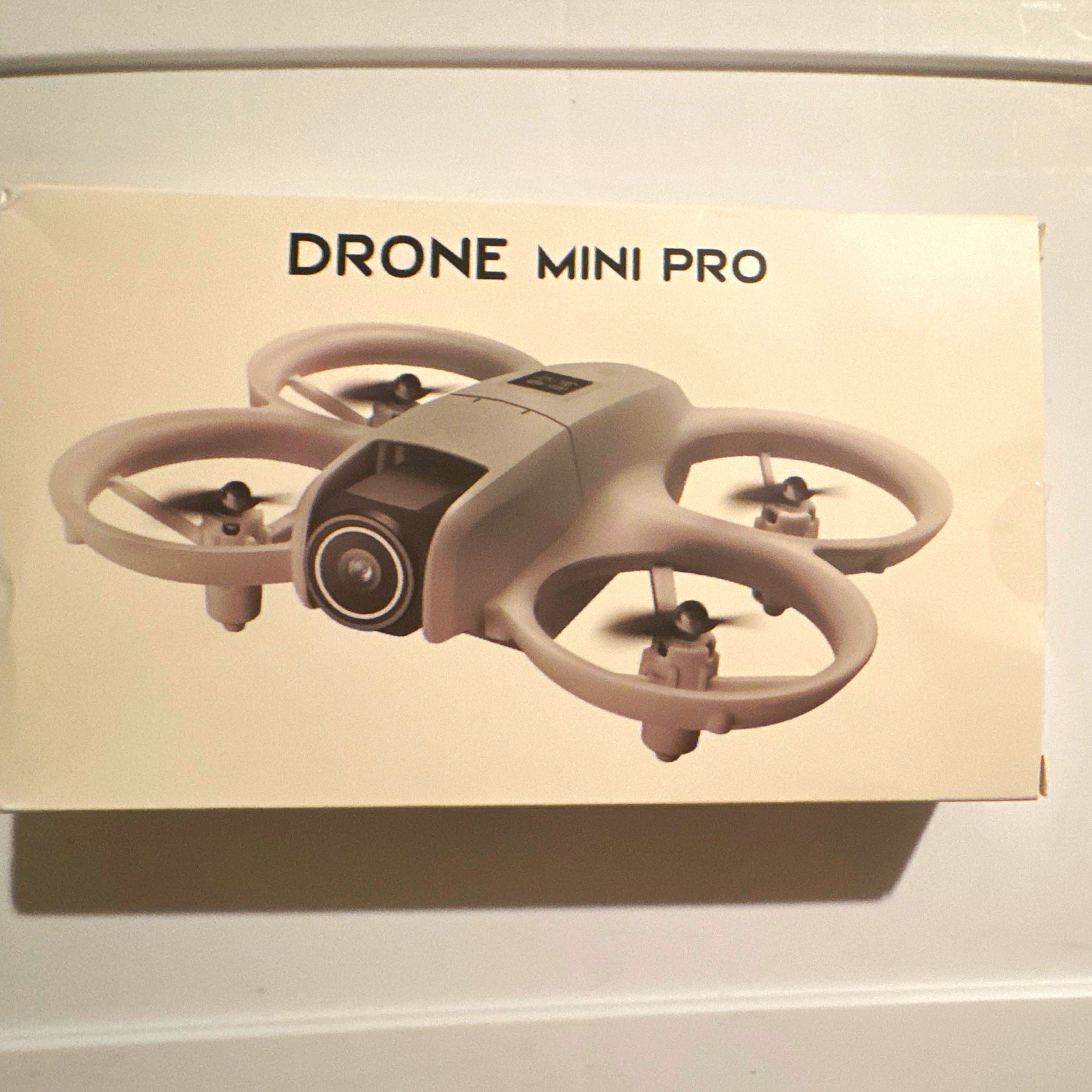 Mini Pro Quadcopter Drone with Camera, Remote Controller & Manual, Gray
