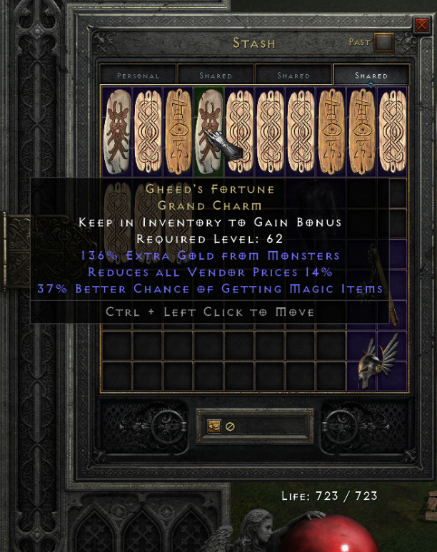 Gheed's Fortune 40%-37% (gheeds) SC Non Ladder SC - Diablo 2 PC Xbox
