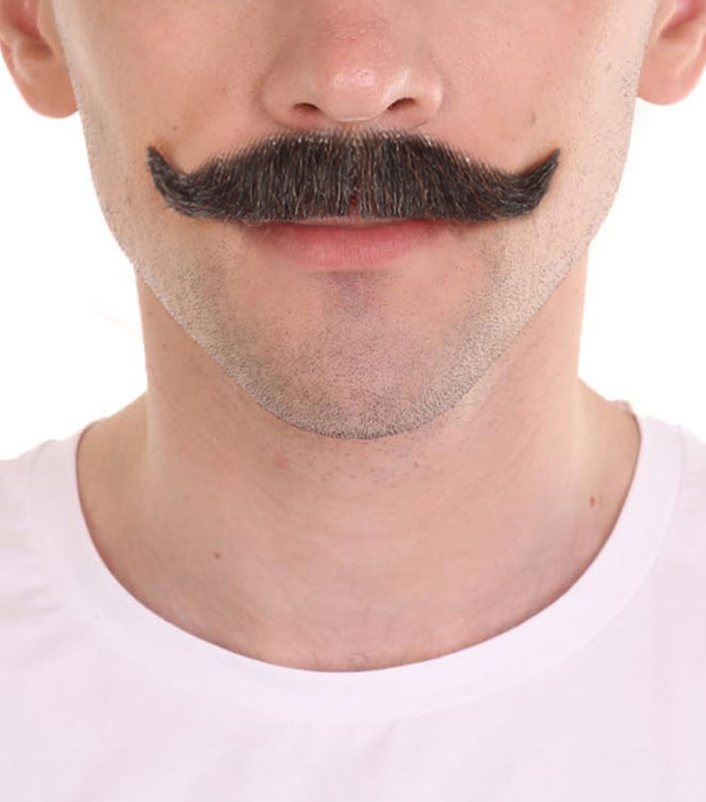 Imperial Mustache Fake Handlebar Moustache Costume Prop Cosplay Fancy Dress