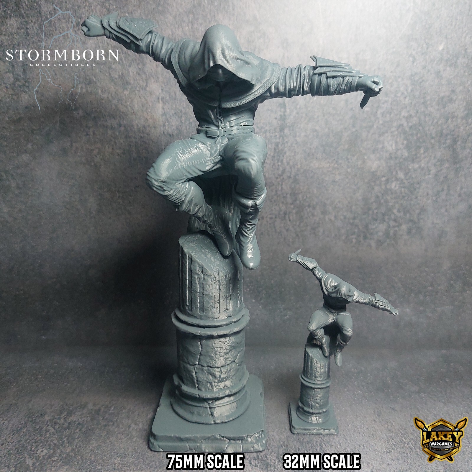 Corvus Alternative Pose - Stormborn Collectibles | DnD | 3D Printed Miniature |