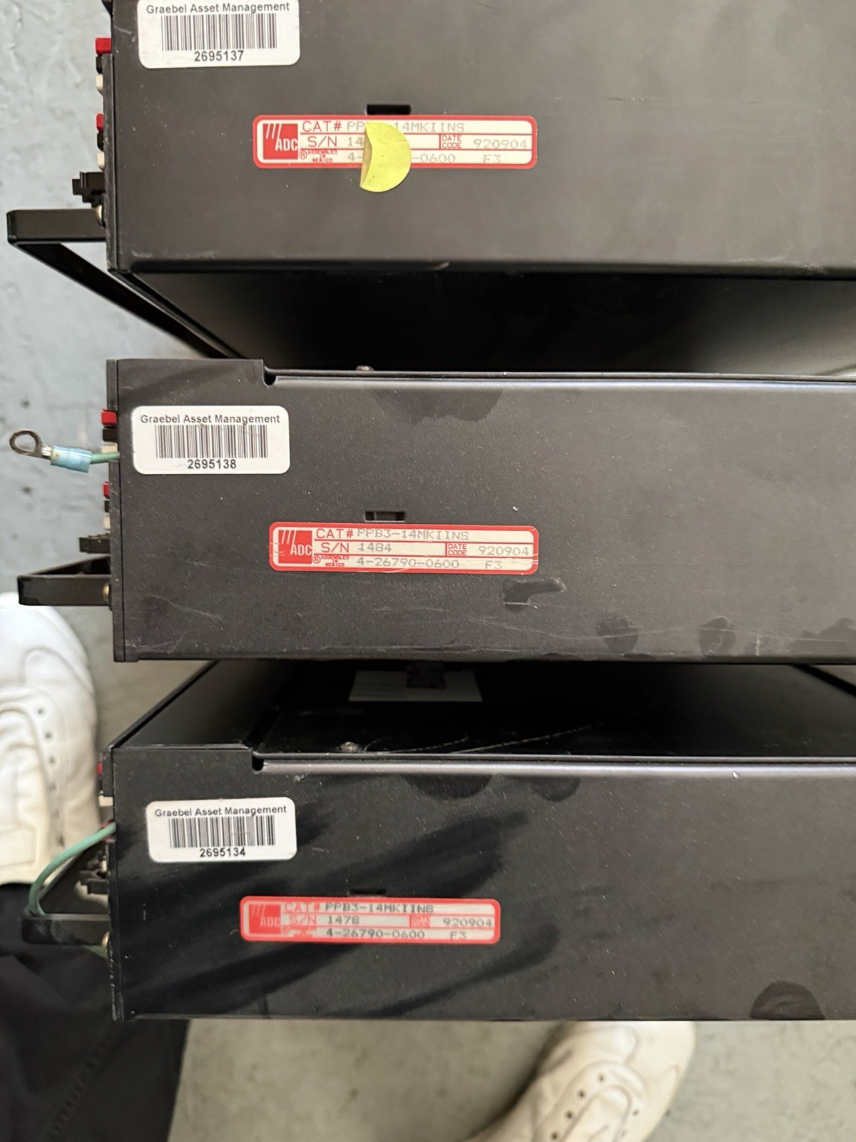 1 - ADC ProPatch PPB3-14MKII-NS 2RU 96-Point Bantam TT Patchbay