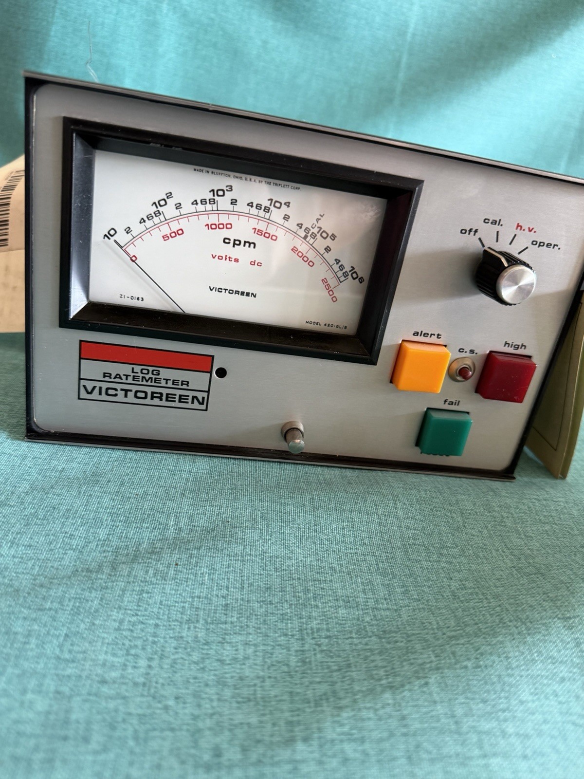 Victoreen 842-11 Log Ratemeter