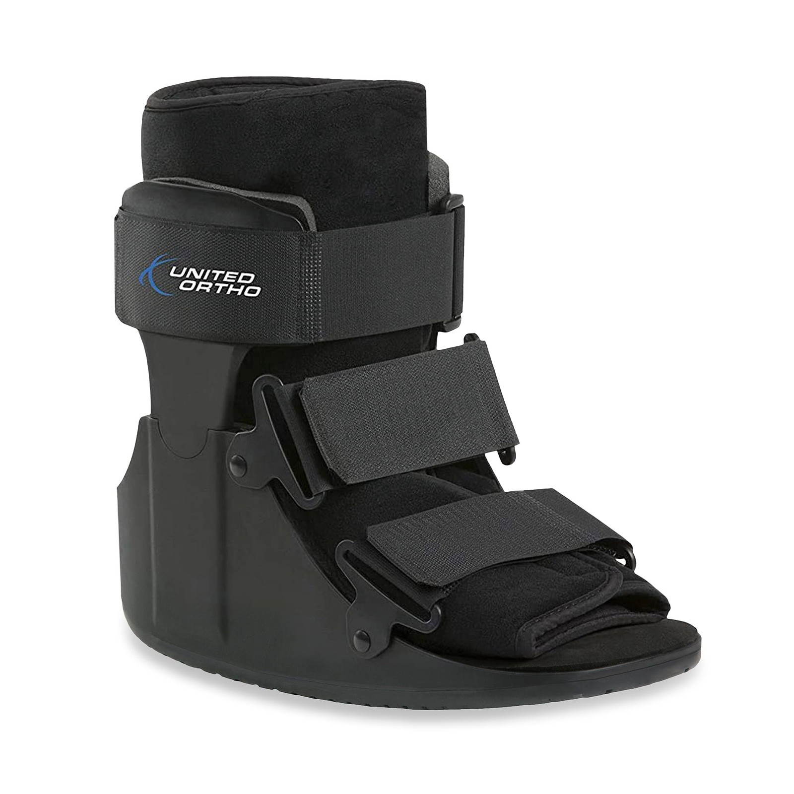 United Ortho USA14013 Short Cam Walker Fracture Boot Small Black Shoe