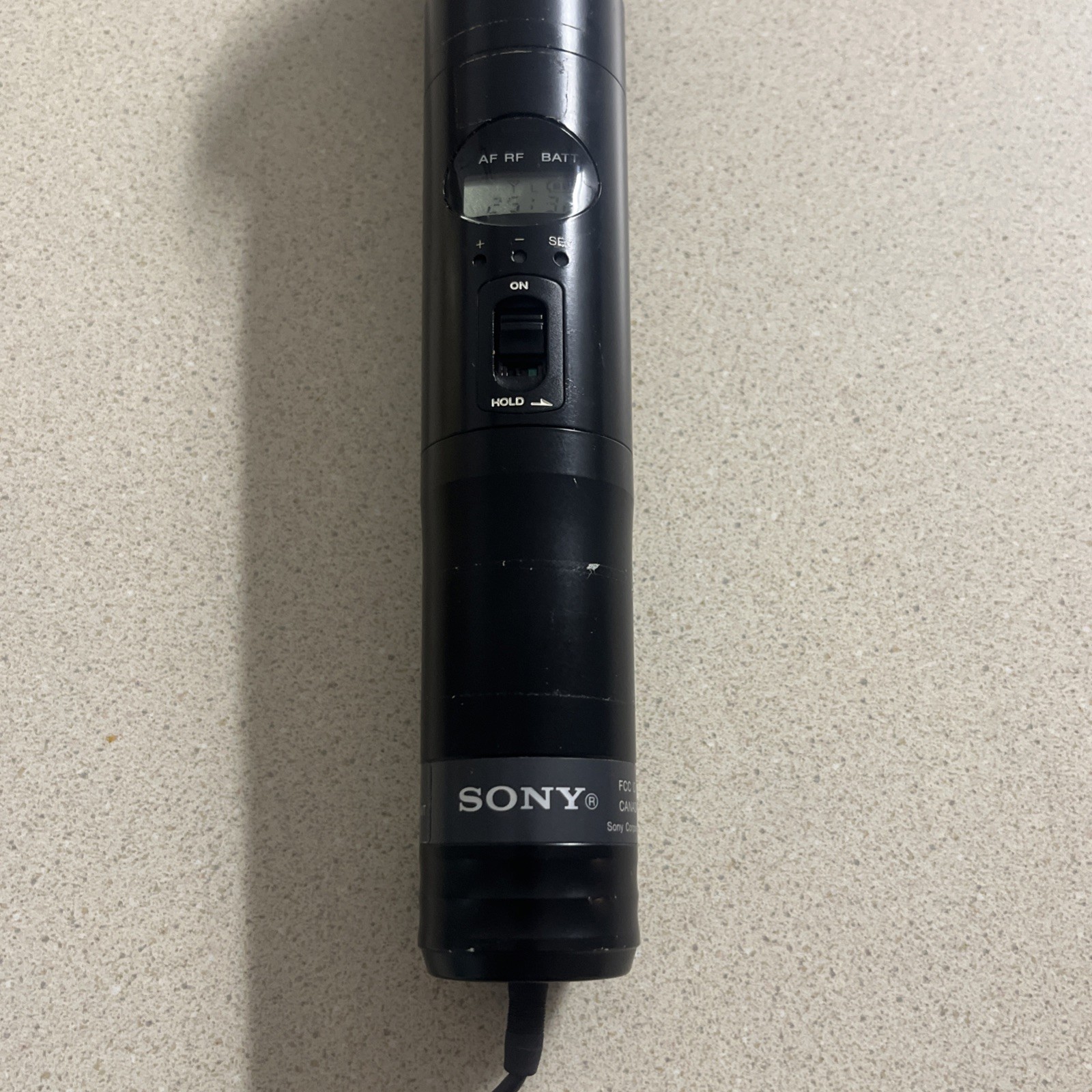 SONY WRT-847B 62-65 SYNTHESIZED TRANSMITTER MICROPHONE UNIT TESTED