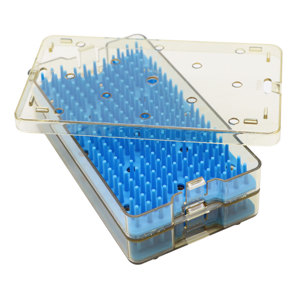 Double layer surgical box surgical tray sterilization case box with mat PPSU