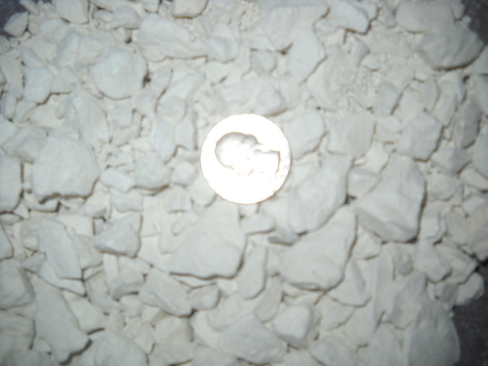 WHITE DIRT Crumbs  3 pounds FAST PRIORITY SHIPPING