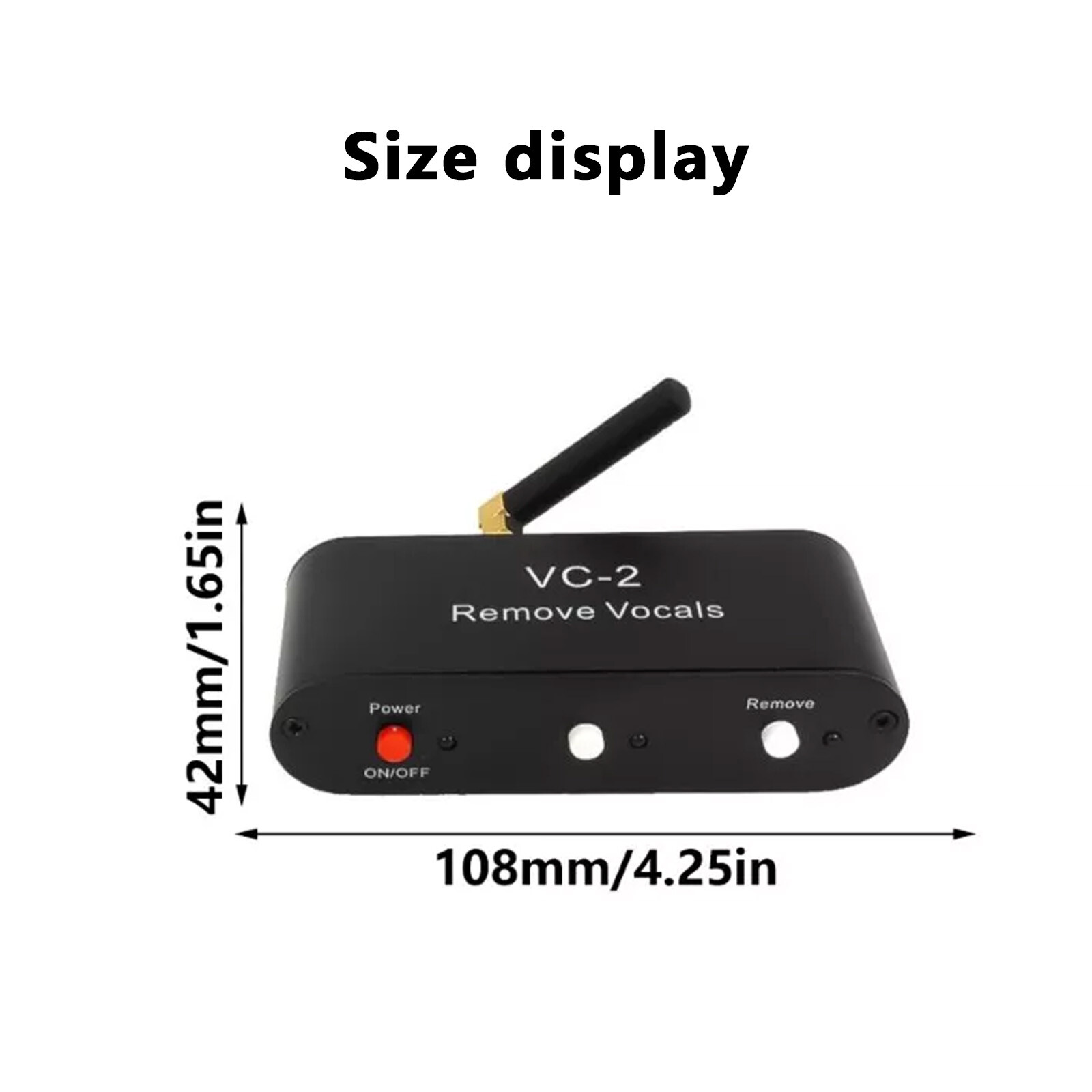 Portable Vocal Remover for Karaoke Machines Bluetooth-compatible Receiver USAsk4